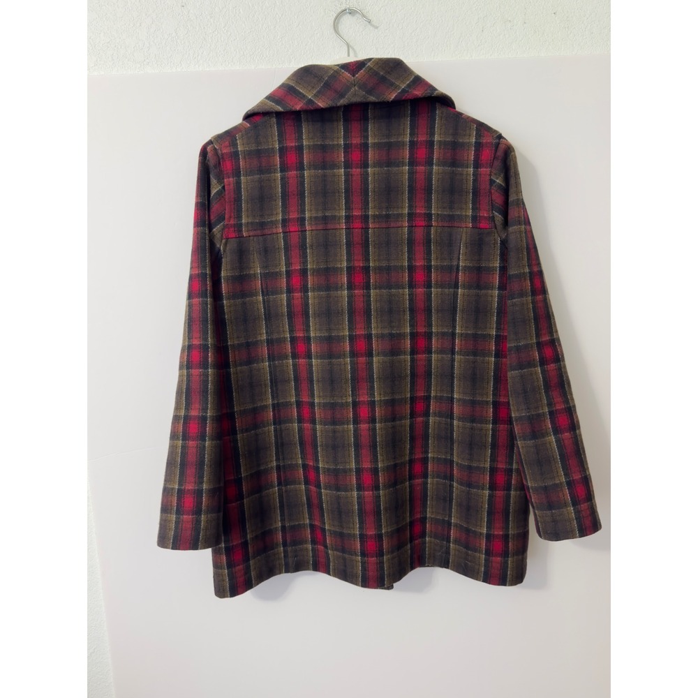 Pendleton Virgin Wool Plaid Lined Blazer Jacket W… - image 4